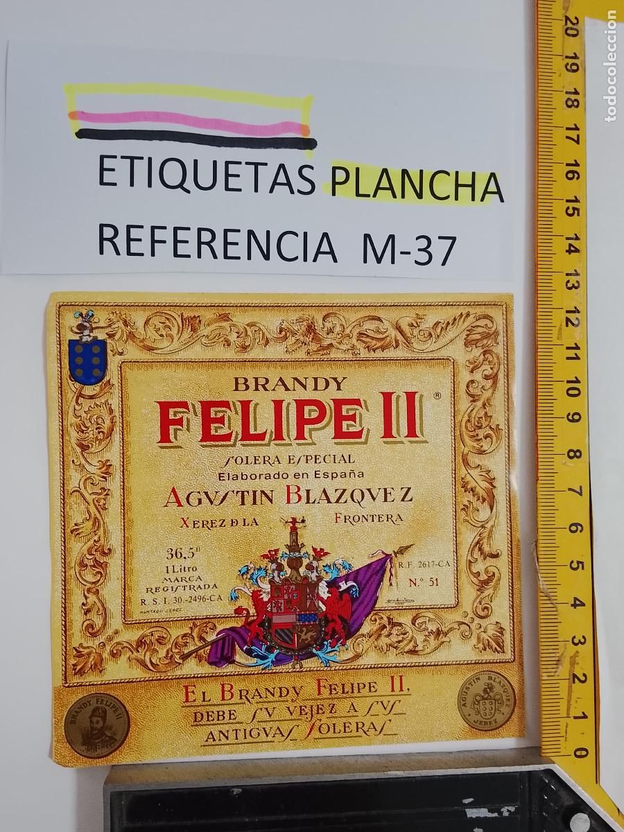 Etiquetas antiguas: HAGA SU OFERTA - ANTIGUA ETIQUETA DE VINO LICOR co&ntilde;ac manzanilla fino SANLUCAR JEREZ CADIZ EL PUERTO