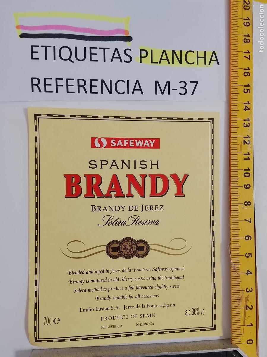 Etiquetas antiguas: HAGA SU OFERTA - ANTIGUA ETIQUETA DE VINO LICOR co&ntilde;ac manzanilla fino SANLUCAR JEREZ CADIZ EL PUERTO