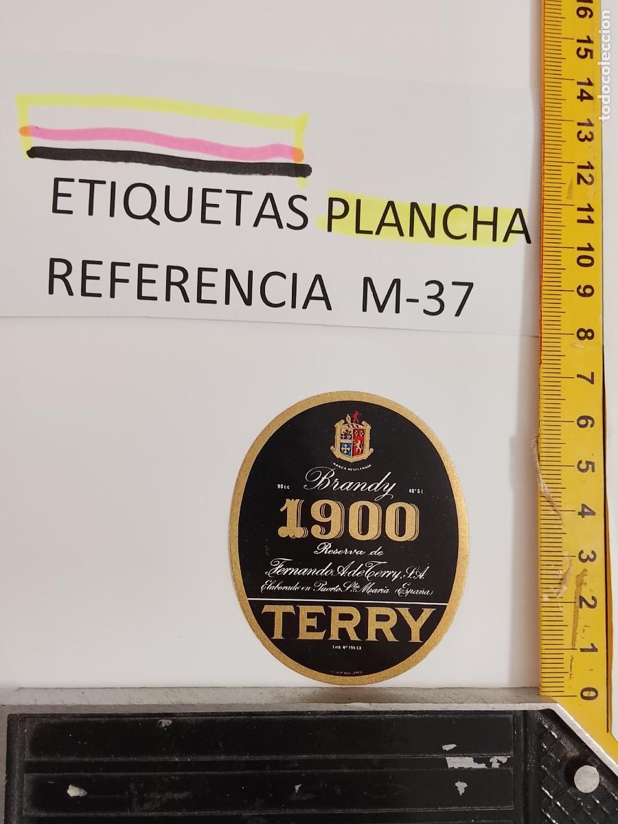 Etiquetas antiguas: HAGA SU OFERTA - ANTIGUA ETIQUETA DE VINO LICOR co&ntilde;ac manzanilla fino SANLUCAR JEREZ CADIZ EL PUERTO