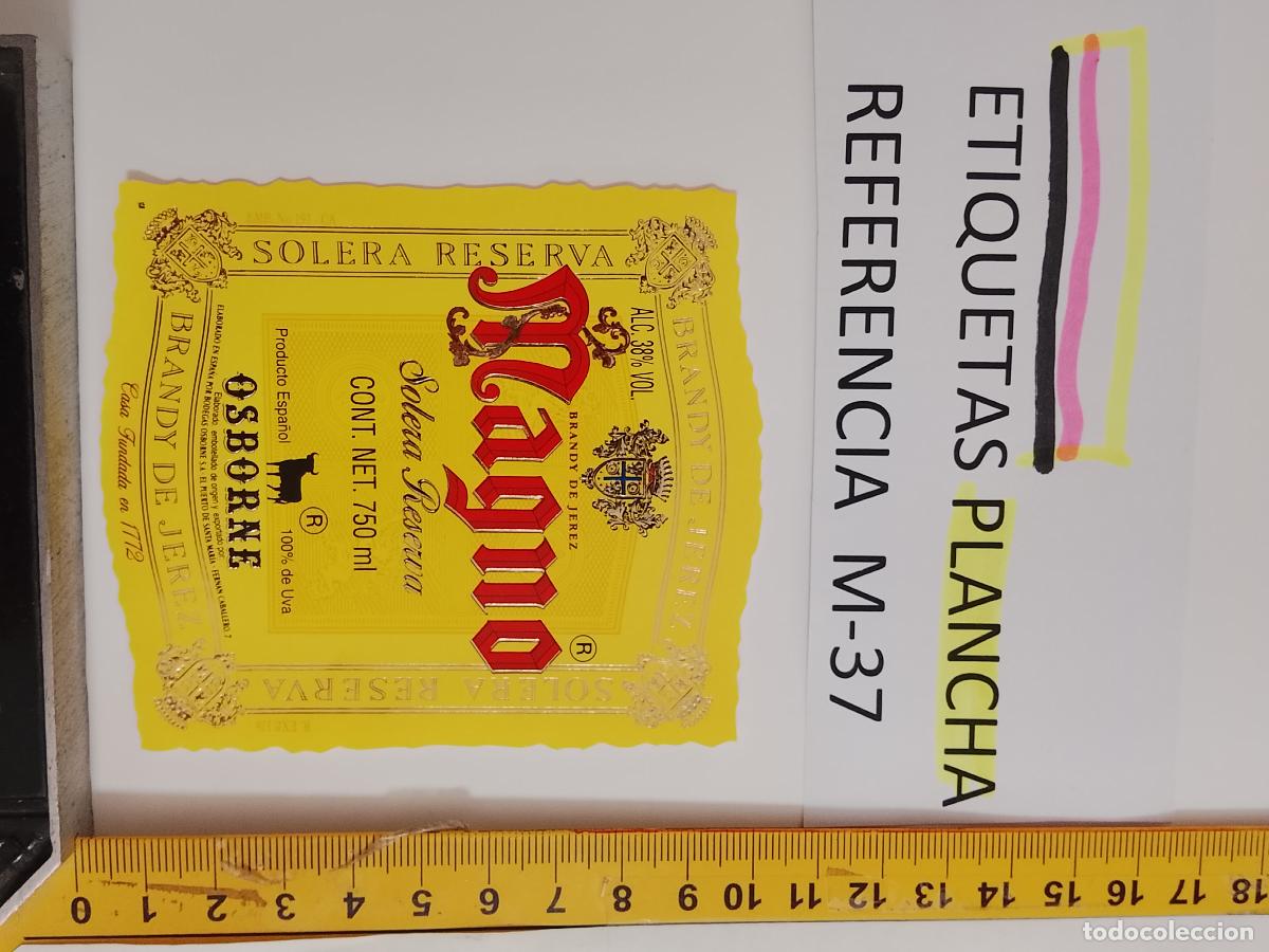 Etiquetas antiguas: HAGA SU OFERTA - ANTIGUA ETIQUETA DE VINO LICOR co&ntilde;ac manzanilla fino SANLUCAR JEREZ CADIZ EL PUERTO