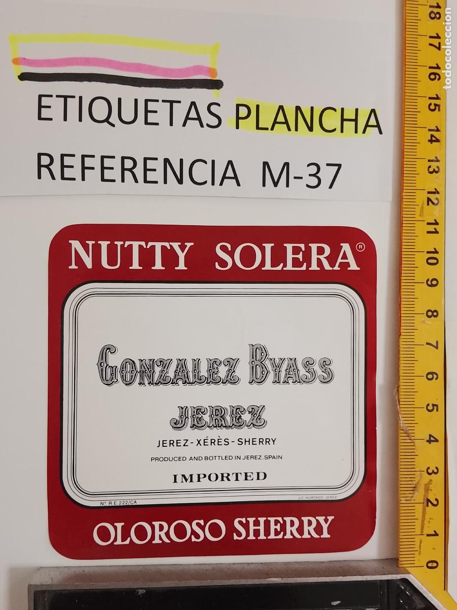 Etiquetas antiguas: HAGA SU OFERTA - ANTIGUA ETIQUETA DE VINO LICOR co&ntilde;ac manzanilla fino SANLUCAR JEREZ CADIZ EL PUERTO
