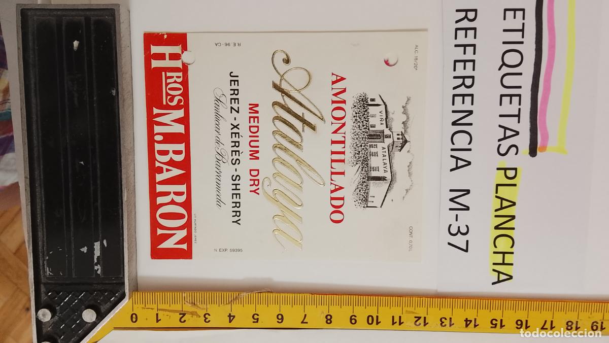 Etiquetas antiguas: HAGA SU OFERTA - ANTIGUA ETIQUETA DE VINO LICOR co&ntilde;ac manzanilla fino SANLUCAR JEREZ CADIZ EL PUERTO