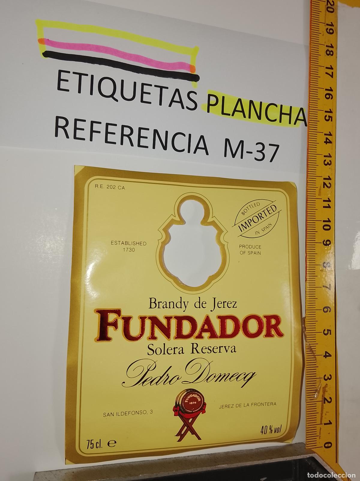 Etiquetas antiguas: HAGA SU OFERTA - ANTIGUA ETIQUETA DE VINO LICOR co&ntilde;ac manzanilla fino SANLUCAR JEREZ CADIZ EL PUERTO