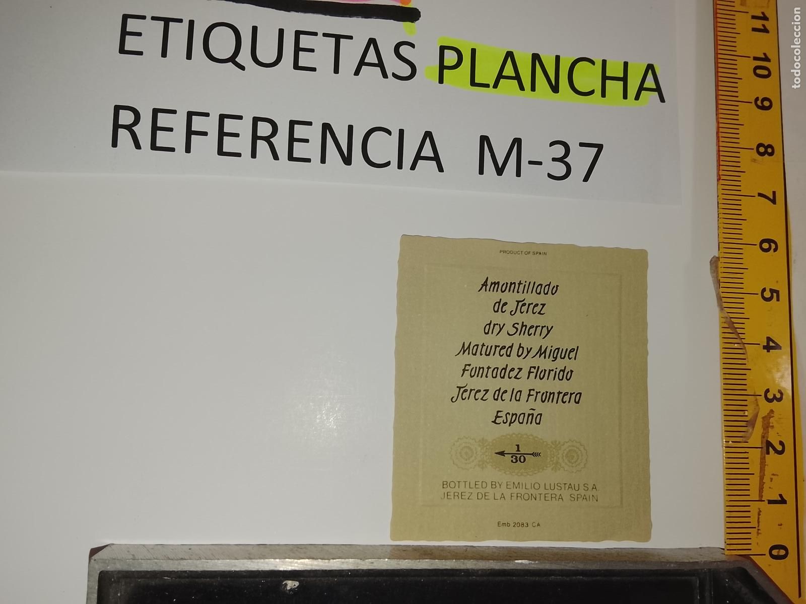 Etiquetas antiguas: HAGA SU OFERTA - ANTIGUA ETIQUETA DE VINO LICOR co&ntilde;ac manzanilla fino SANLUCAR JEREZ CADIZ EL PUERTO