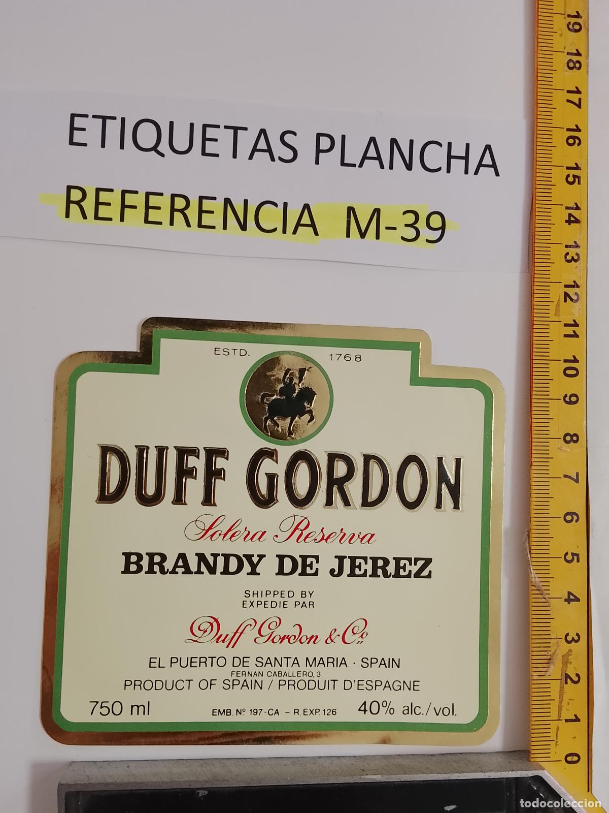 Etichette antiche: HAGA SU OFERTA - ANTIGUA ETIQUETA DE VINO LICOR co&ntilde;ac manzanilla fino SANLUCAR JEREZ CADIZ EL PUERTO