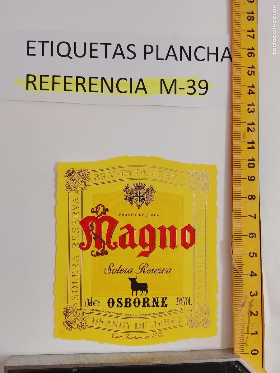 Etiquetas antiguas: HAGA SU OFERTA - ANTIGUA ETIQUETA DE VINO LICOR co&ntilde;ac manzanilla fino SANLUCAR JEREZ CADIZ EL PUERTO