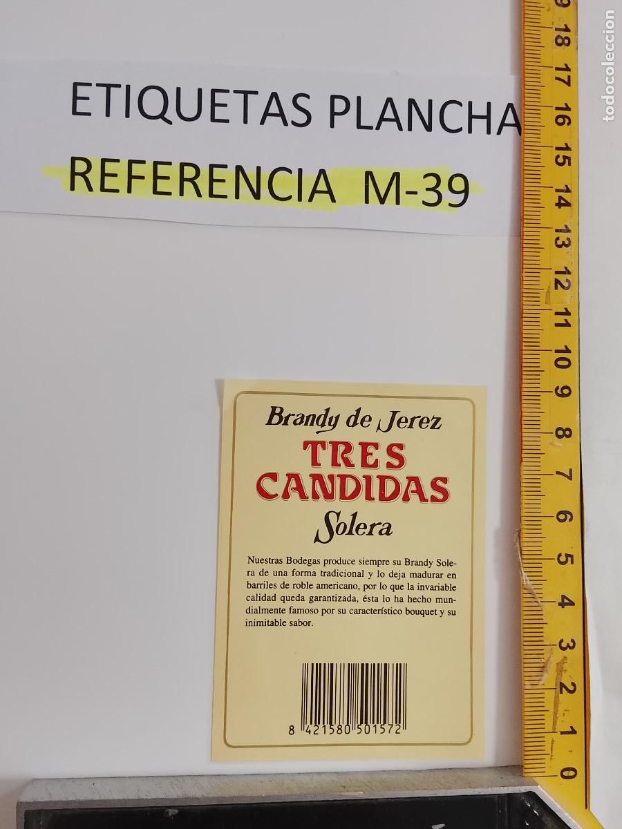 Etiquetas antiguas: HAGA SU OFERTA - ANTIGUA ETIQUETA DE VINO LICOR co&ntilde;ac manzanilla fino SANLUCAR JEREZ CADIZ EL PUERTO