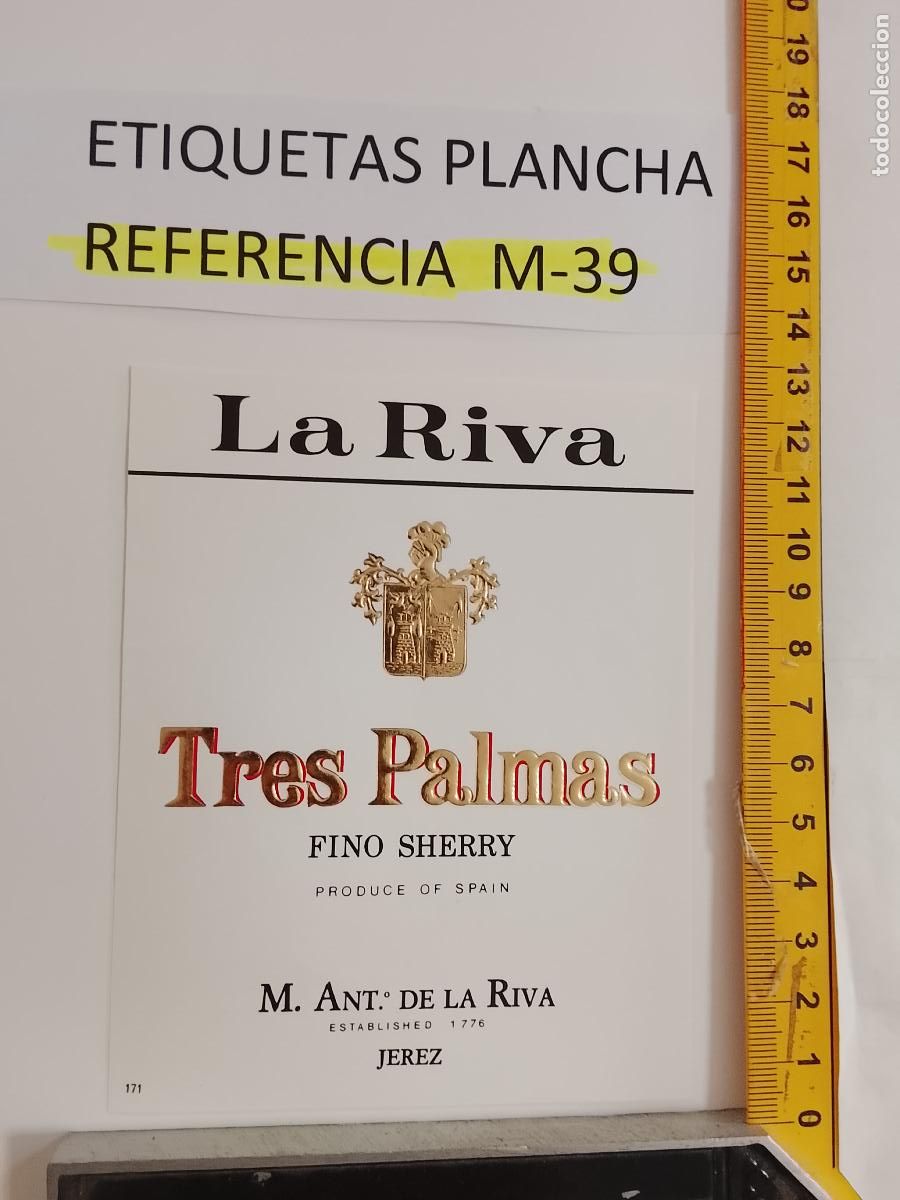 Etiquetas antiguas: HAGA SU OFERTA - ANTIGUA ETIQUETA DE VINO LICOR co&ntilde;ac manzanilla fino SANLUCAR JEREZ CADIZ EL PUERTO