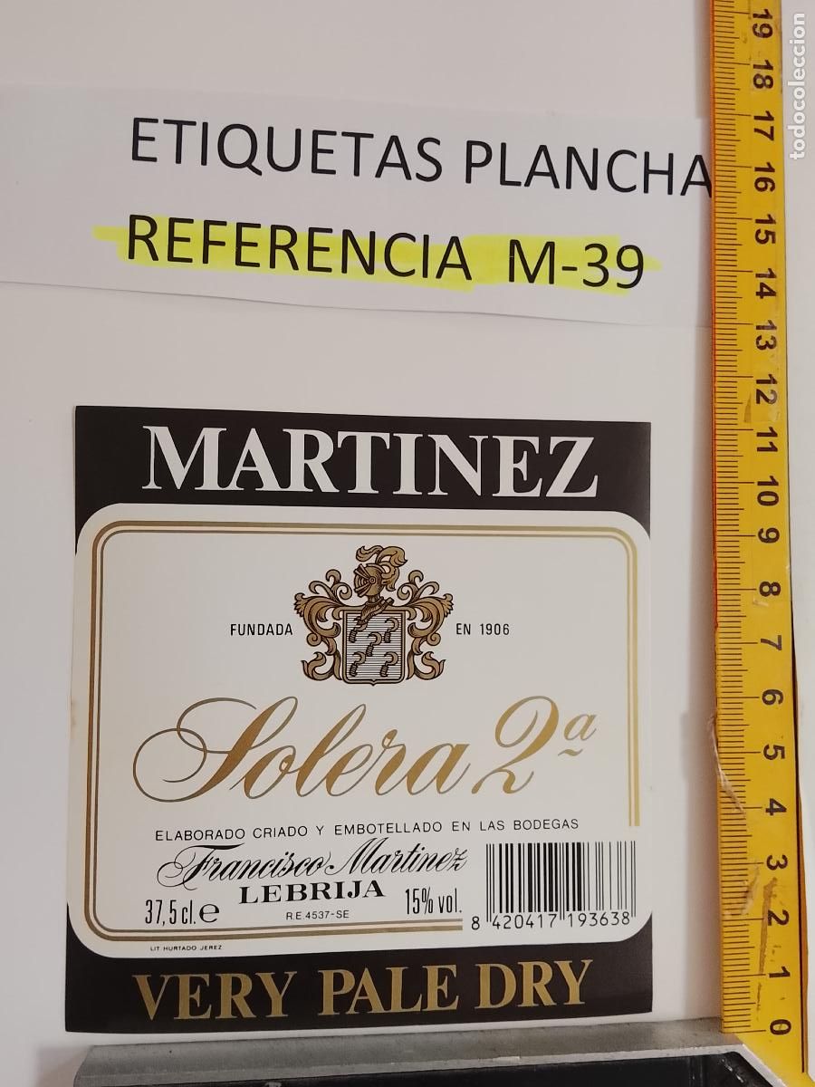 Etiquetas antiguas: HAGA SU OFERTA - ANTIGUA ETIQUETA DE VINO LICOR co&ntilde;ac manzanilla fino SANLUCAR JEREZ CADIZ EL PUERTO
