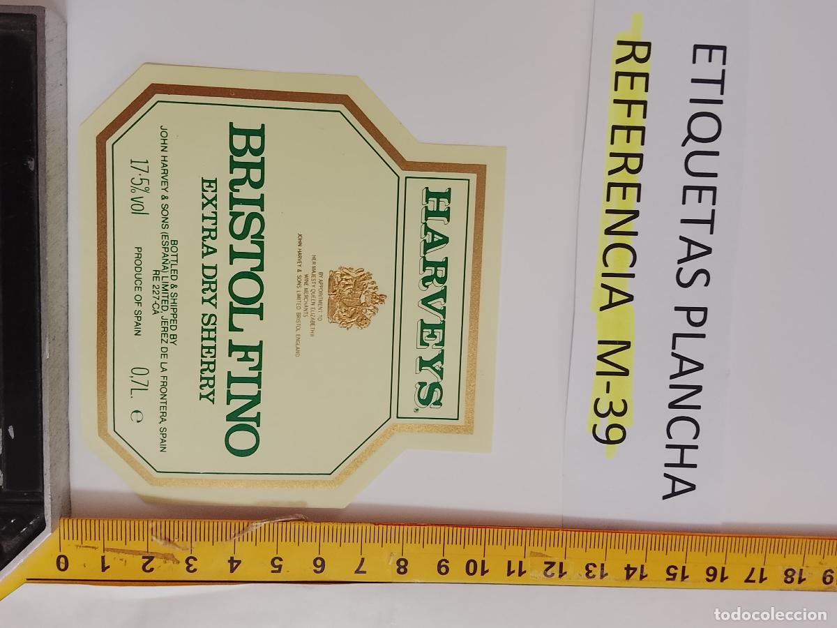 Etiquetas antiguas: HAGA SU OFERTA - ANTIGUA ETIQUETA DE VINO LICOR co&ntilde;ac manzanilla fino SANLUCAR JEREZ CADIZ EL PUERTO