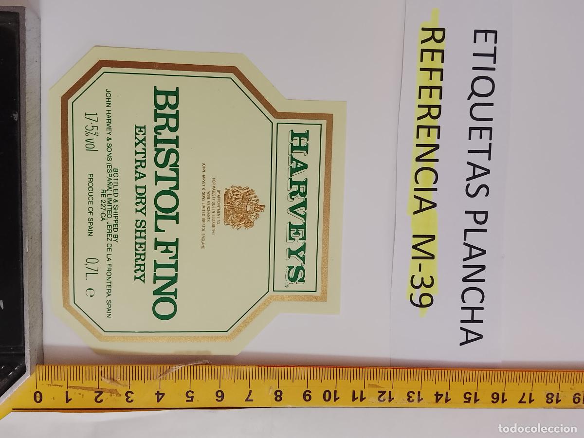 Etiquetas antiguas: HAGA SU OFERTA - ANTIGUA ETIQUETA DE VINO LICOR co&ntilde;ac manzanilla fino SANLUCAR JEREZ CADIZ EL PUERTO