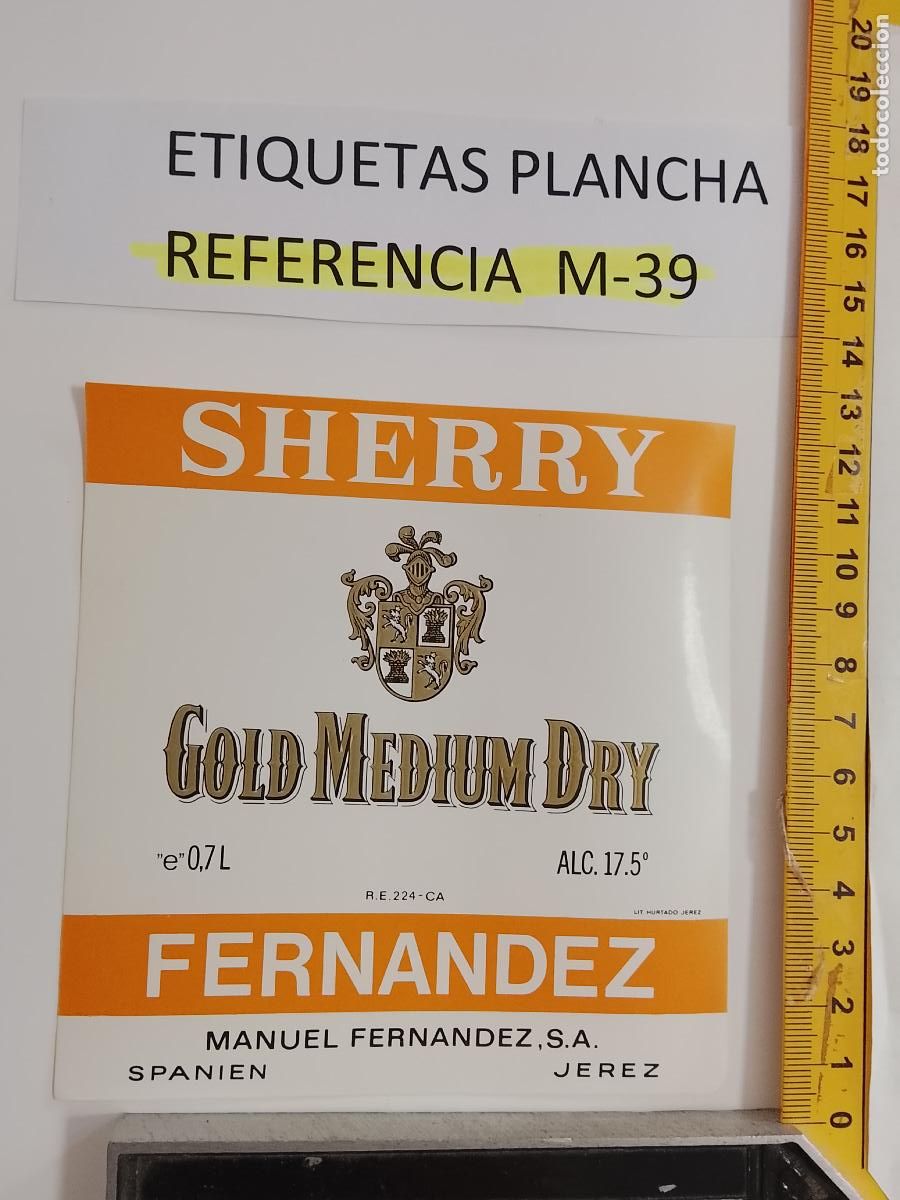 Etiquetas antiguas: HAGA SU OFERTA - ANTIGUA ETIQUETA DE VINO LICOR co&ntilde;ac manzanilla fino SANLUCAR JEREZ CADIZ EL PUERTO