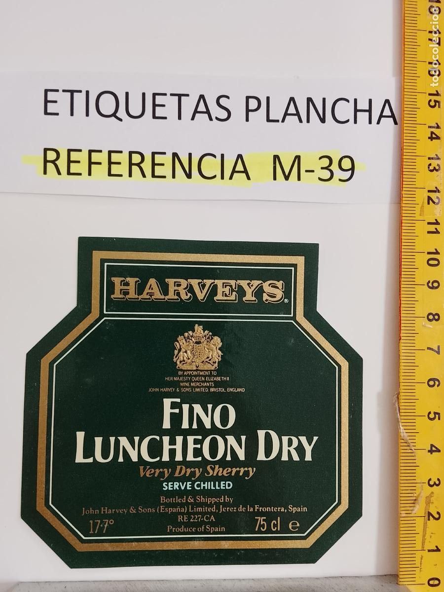 &Eacute;tiquettes anciennes: HAGA SU OFERTA - ANTIGUA ETIQUETA DE VINO LICOR co&ntilde;ac manzanilla fino SANLUCAR JEREZ CADIZ EL PUERTO