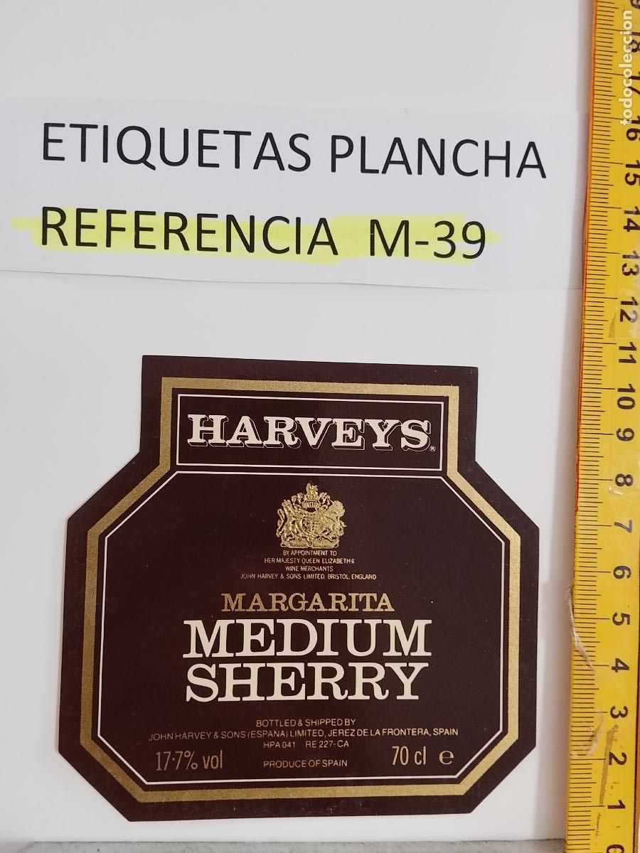 Etiquetas antiguas: HAGA SU OFERTA - ANTIGUA ETIQUETA DE VINO LICOR co&ntilde;ac manzanilla fino SANLUCAR JEREZ CADIZ EL PUERTO