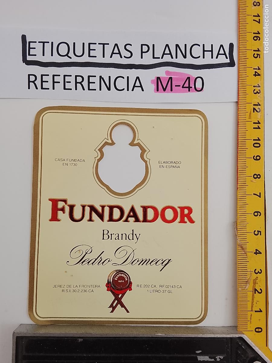 Etiquetas antiguas: HAGA SU OFERTA - ANTIGUA ETIQUETA DE VINO LICOR co&ntilde;ac manzanilla fino SANLUCAR JEREZ CADIZ EL PUERTO