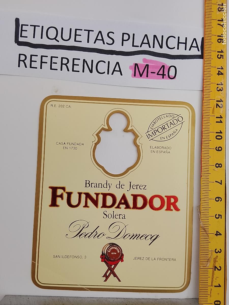 Etiquetas antiguas: HAGA SU OFERTA - ANTIGUA ETIQUETA DE VINO LICOR co&ntilde;ac manzanilla fino SANLUCAR JEREZ CADIZ EL PUERTO