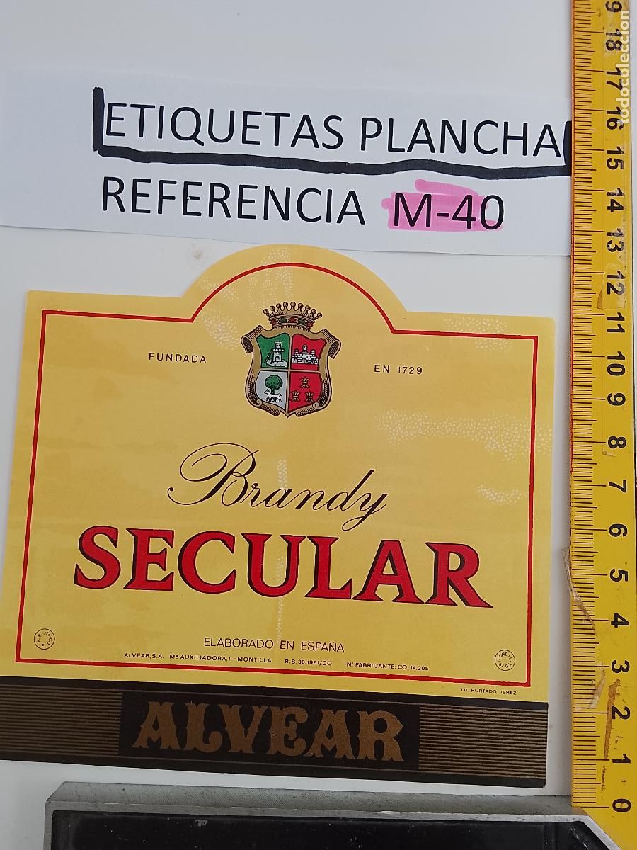 Etiquetas antiguas: HAGA SU OFERTA - ANTIGUA ETIQUETA DE VINO LICOR co&ntilde;ac manzanilla fino SANLUCAR JEREZ CADIZ EL PUERTO