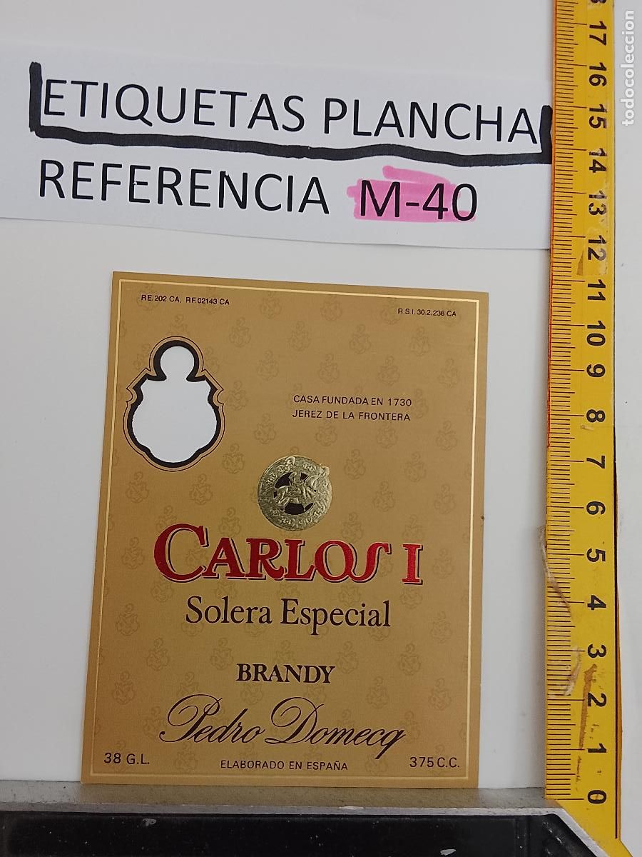 Etiquetas antiguas: HAGA SU OFERTA - ANTIGUA ETIQUETA DE VINO LICOR co&ntilde;ac manzanilla fino SANLUCAR JEREZ CADIZ EL PUERTO
