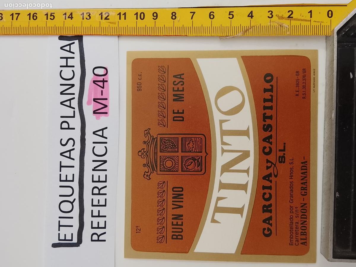 Etiquetas antiguas: HAGA SU OFERTA - ANTIGUA ETIQUETA DE VINO LICOR co&ntilde;ac manzanilla fino SANLUCAR JEREZ CADIZ EL PUERTO