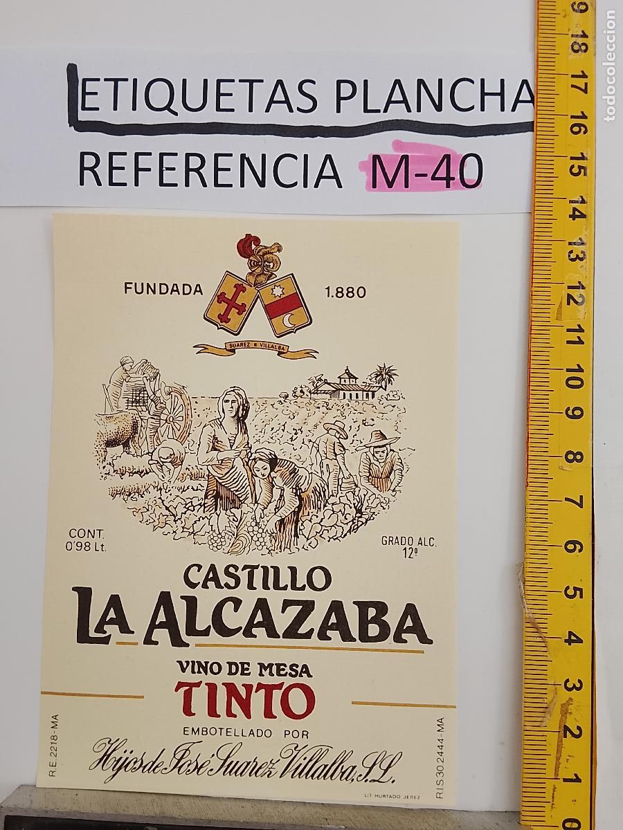 Etiquetas antiguas: HAGA SU OFERTA - ANTIGUA ETIQUETA DE VINO LICOR co&ntilde;ac manzanilla fino SANLUCAR JEREZ CADIZ EL PUERTO