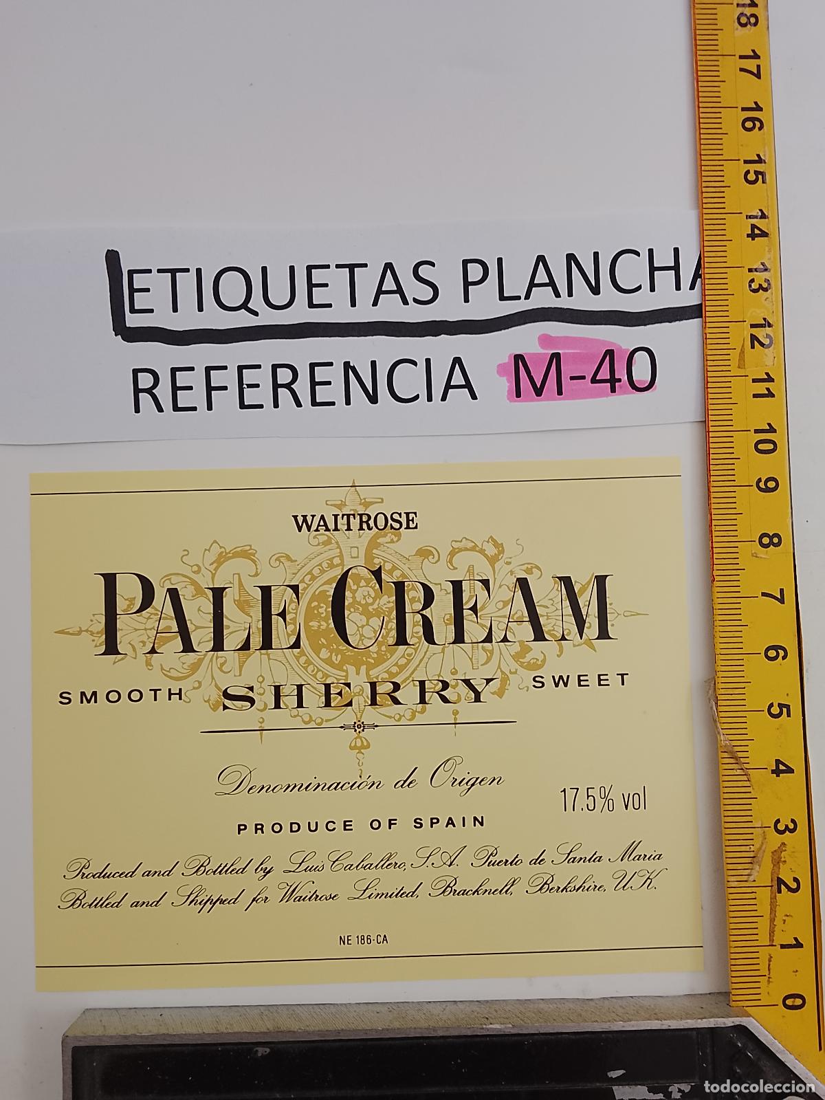 Etiquetas antiguas: HAGA SU OFERTA - ANTIGUA ETIQUETA DE VINO LICOR co&ntilde;ac manzanilla fino SANLUCAR JEREZ CADIZ EL PUERTO