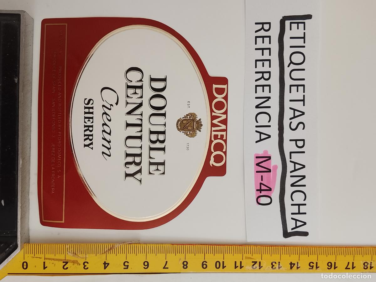&Eacute;tiquettes anciennes: HAGA SU OFERTA - ANTIGUA ETIQUETA DE VINO LICOR co&ntilde;ac manzanilla fino SANLUCAR JEREZ CADIZ EL PUERTO