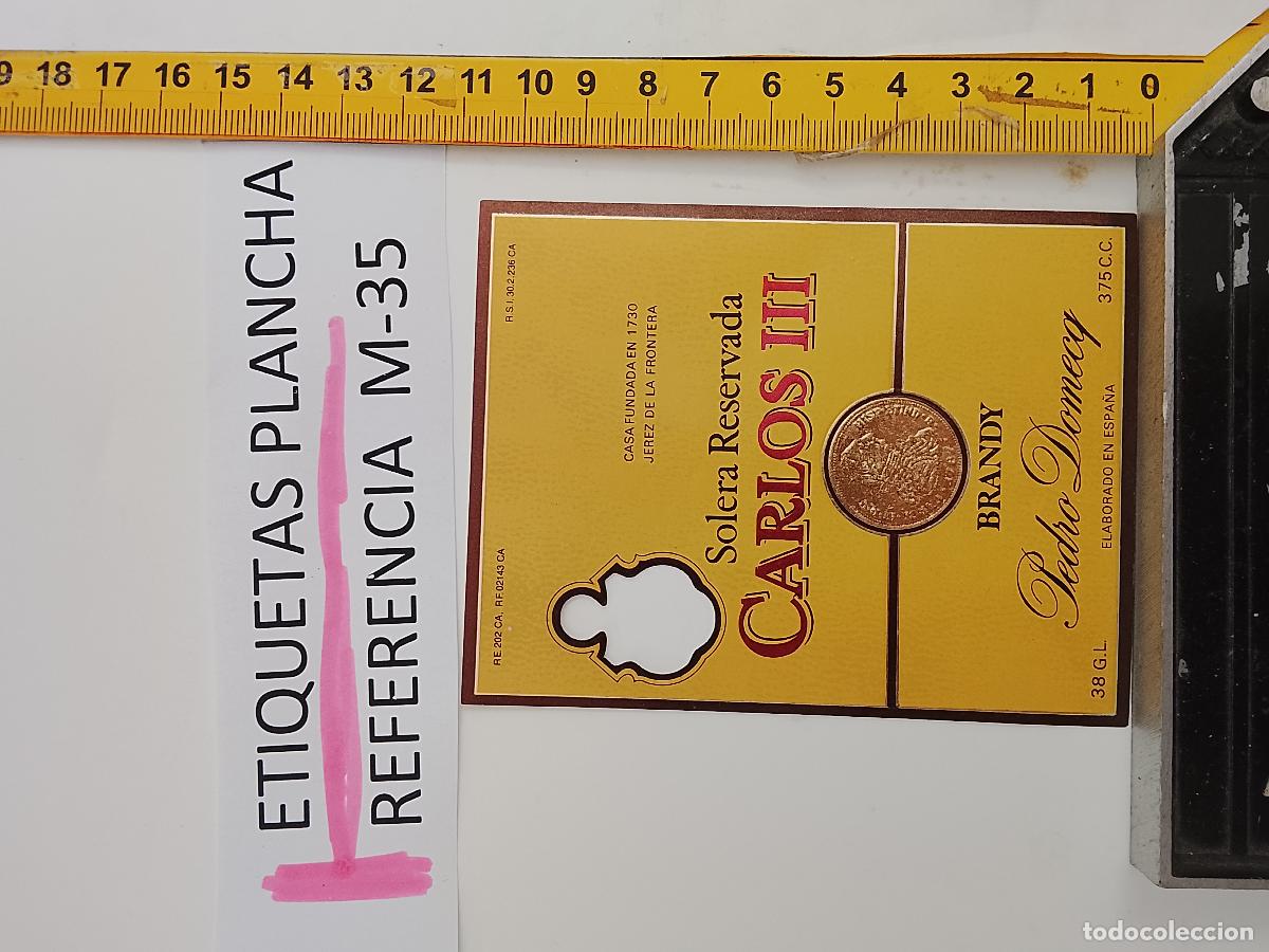Etiquetas antiguas: HAGA SU OFERTA - ANTIGUA ETIQUETA DE VINO LICOR co&ntilde;ac manzanilla fino SANLUCAR JEREZ CADIZ EL PUERTO