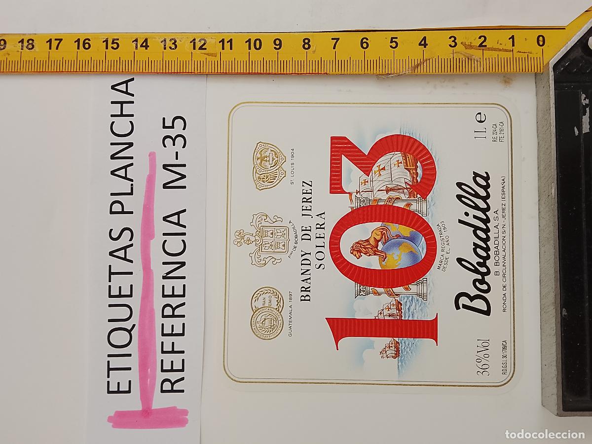 Etiquetas antiguas: HAGA SU OFERTA - ANTIGUA ETIQUETA DE VINO LICOR co&ntilde;ac manzanilla fino SANLUCAR JEREZ CADIZ EL PUERTO
