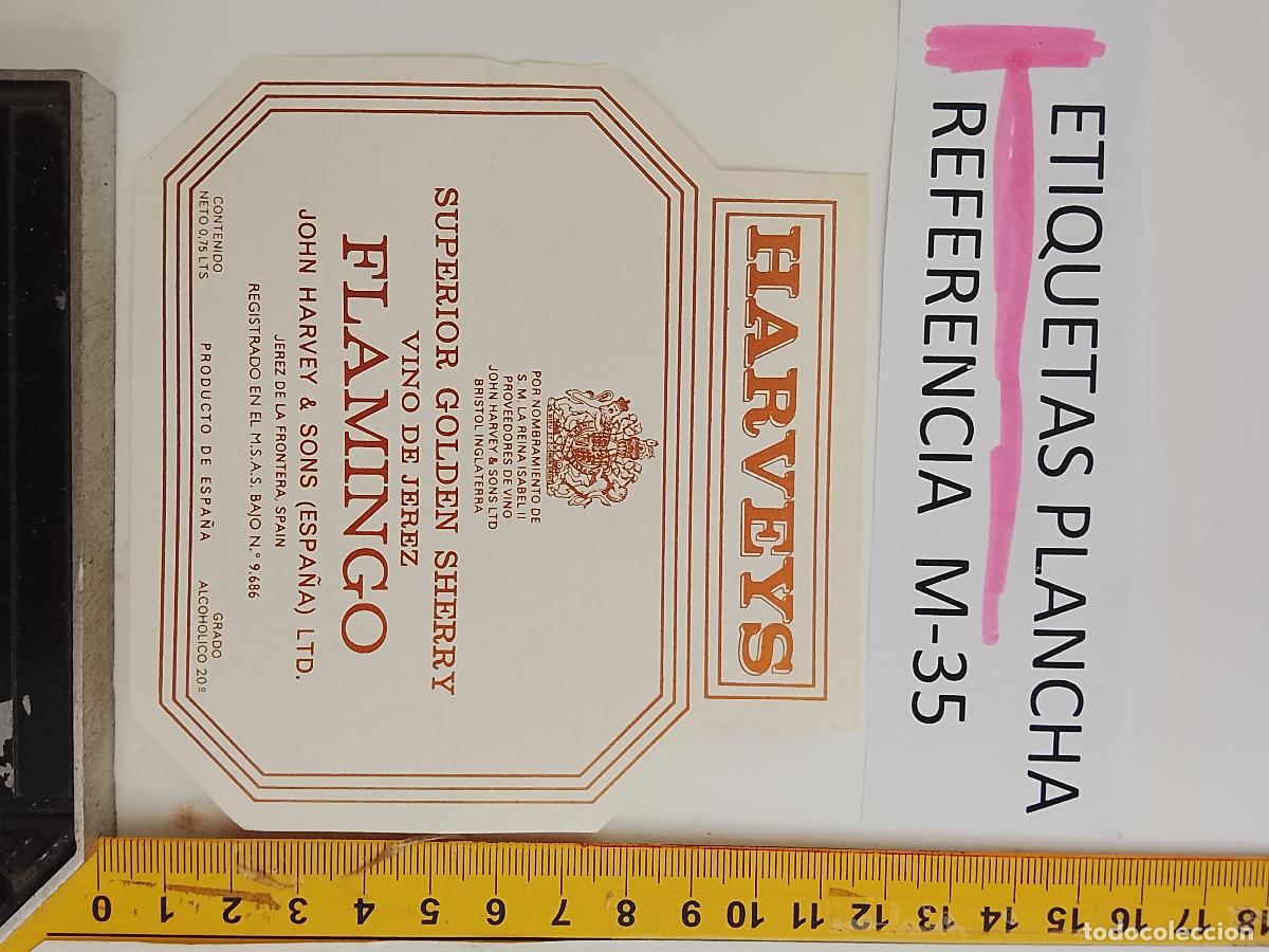 Etiquetas antiguas: HAGA SU OFERTA - ANTIGUA ETIQUETA DE VINO LICOR co&ntilde;ac manzanilla fino SANLUCAR JEREZ CADIZ EL PUERTO