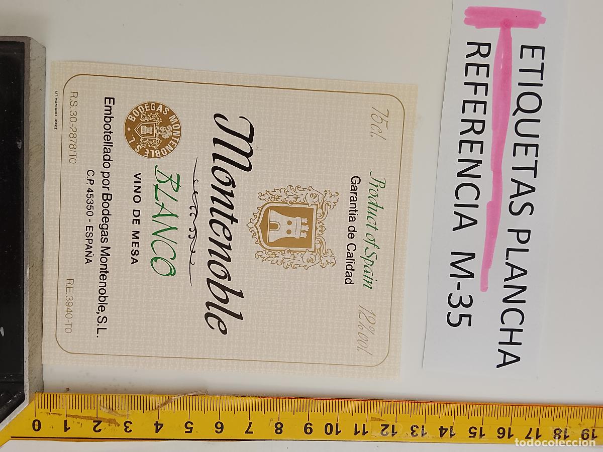Etiquetas antiguas: HAGA SU OFERTA - ANTIGUA ETIQUETA DE VINO LICOR co&ntilde;ac manzanilla fino SANLUCAR JEREZ CADIZ EL PUERTO