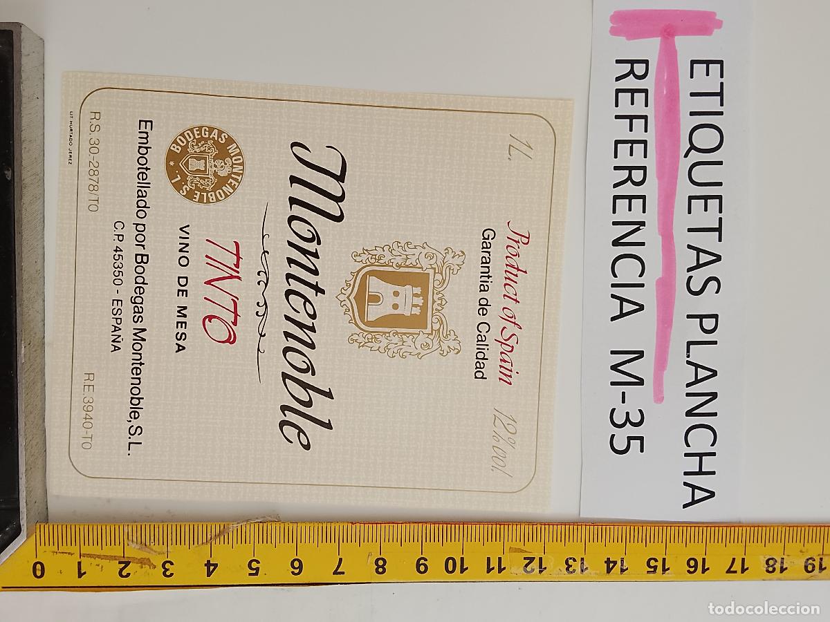 Etichette antiche: HAGA SU OFERTA - ANTIGUA ETIQUETA DE VINO LICOR co&ntilde;ac manzanilla fino SANLUCAR JEREZ CADIZ EL PUERTO