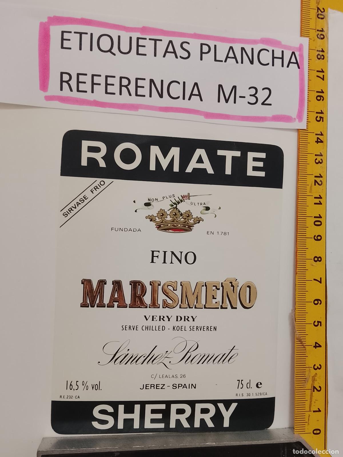 Etiquetas antiguas: HAGA SU OFERTA - ANTIGUA ETIQUETA DE VINO LICOR co&ntilde;ac manzanilla fino SANLUCAR JEREZ CADIZ EL PUERTO