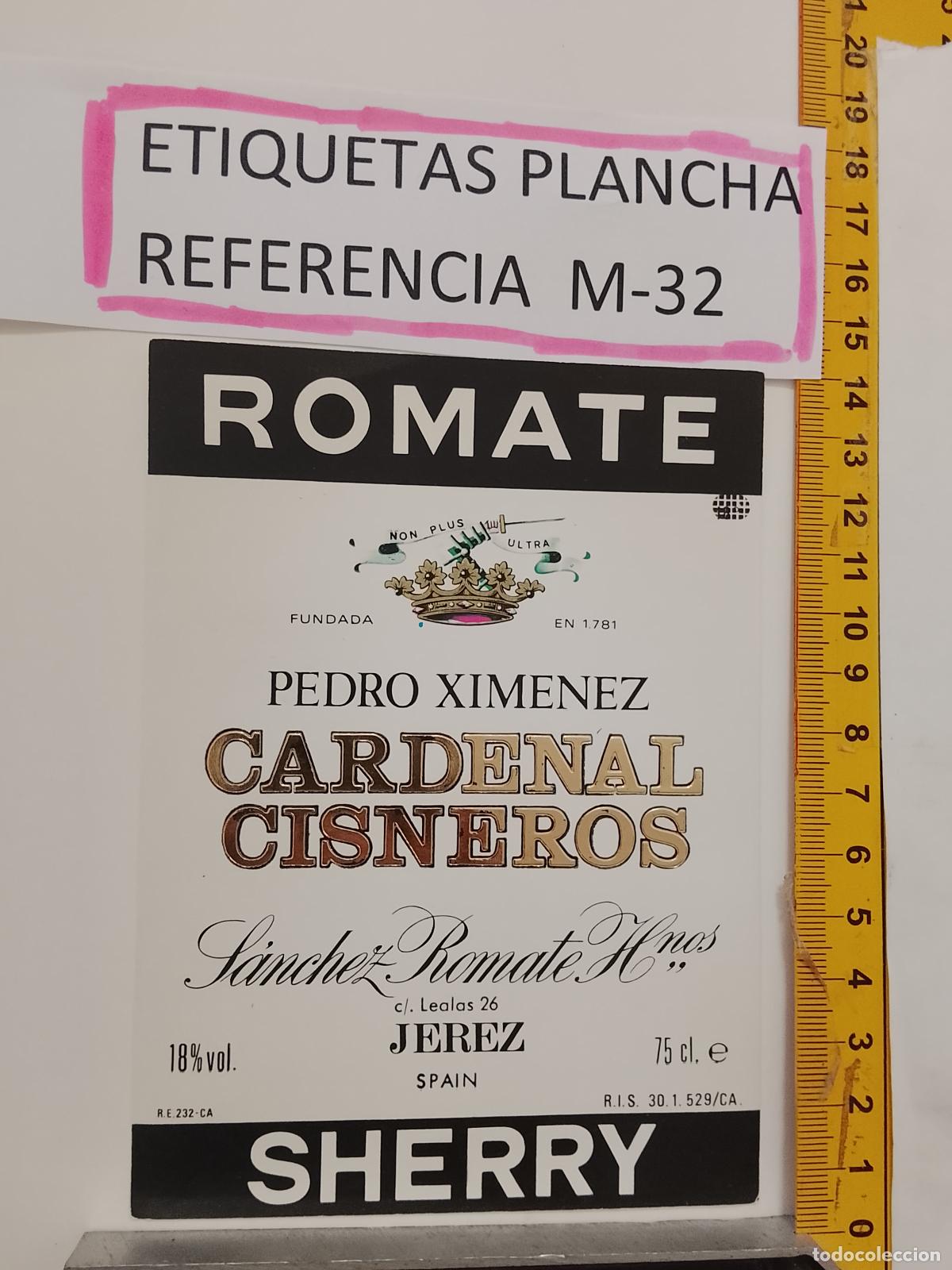 Etiquetas antiguas: HAGA SU OFERTA - ANTIGUA ETIQUETA DE VINO LICOR co&ntilde;ac manzanilla fino SANLUCAR JEREZ CADIZ EL PUERTO