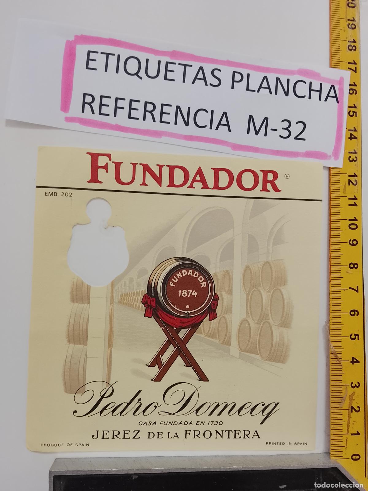 Etiquetas antiguas: HAGA SU OFERTA - ANTIGUA ETIQUETA DE VINO LICOR co&ntilde;ac manzanilla fino SANLUCAR JEREZ CADIZ EL PUERTO
