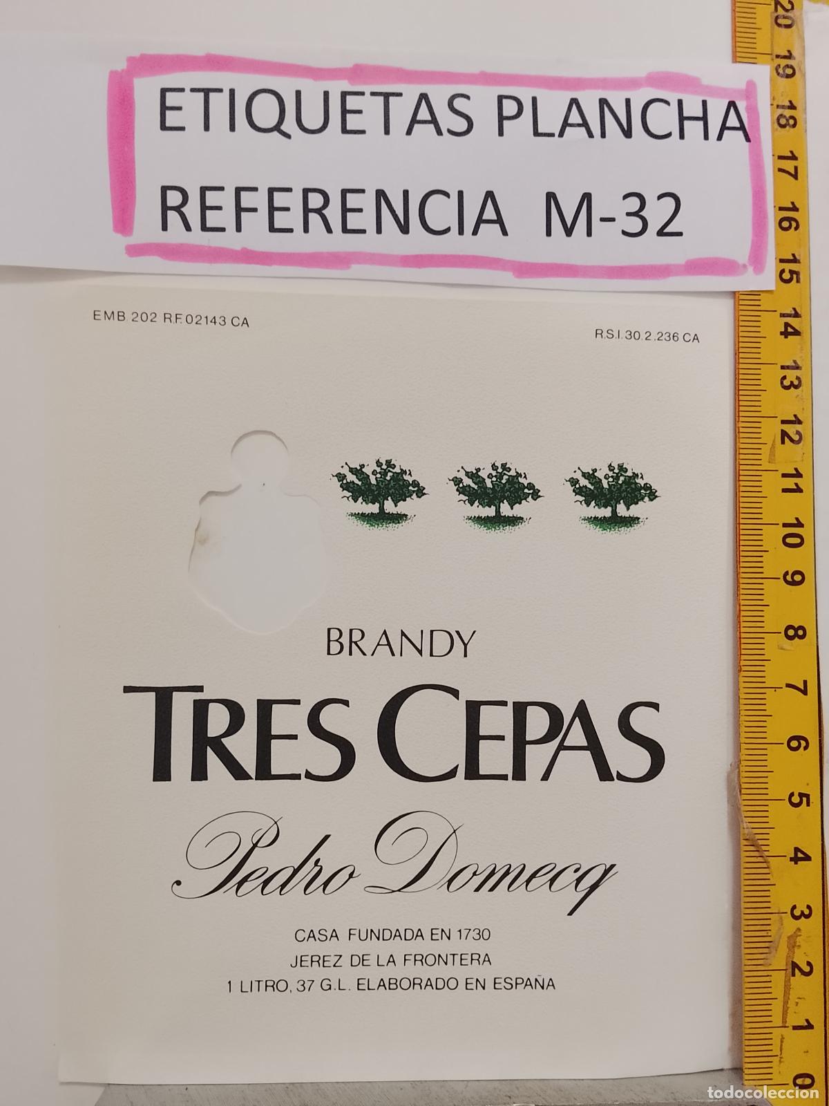 Etiquetas antiguas: HAGA SU OFERTA - ANTIGUA ETIQUETA DE VINO LICOR co&ntilde;ac manzanilla fino SANLUCAR JEREZ CADIZ EL PUERTO