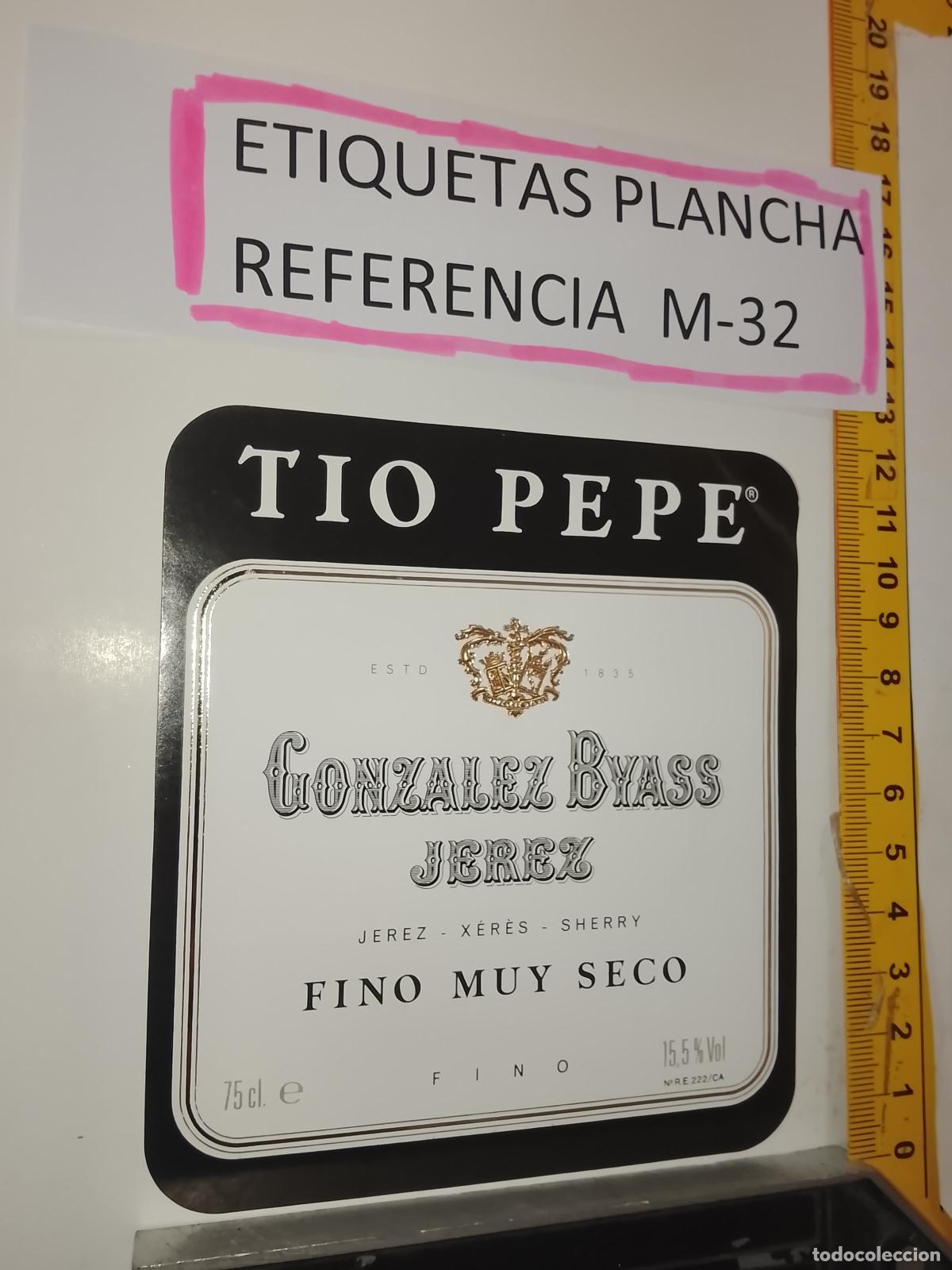 Old Labels: HAGA SU OFERTA - ANTIGUA ETIQUETA DE VINO LICOR co&ntilde;ac manzanilla fino SANLUCAR JEREZ CADIZ EL PUERTO