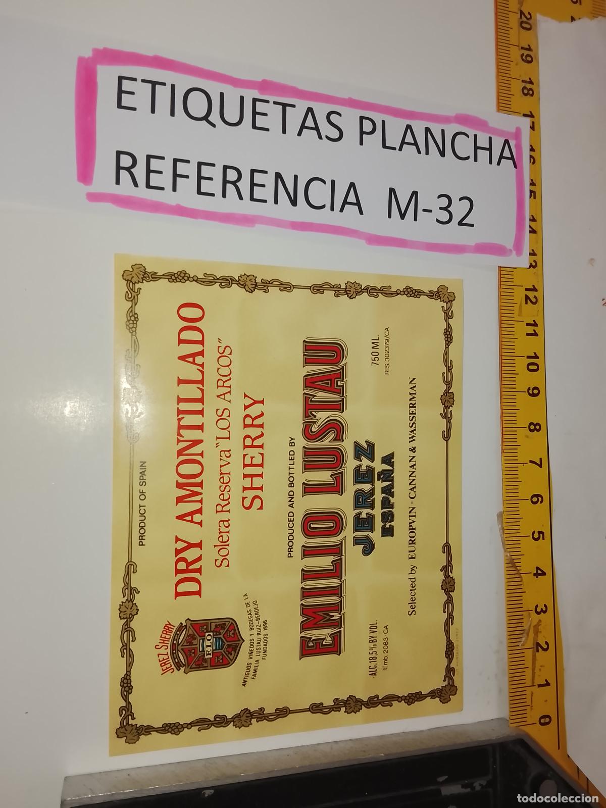 Etiquetas antiguas: HAGA SU OFERTA - ANTIGUA ETIQUETA DE VINO LICOR co&ntilde;ac manzanilla fino SANLUCAR JEREZ CADIZ EL PUERTO