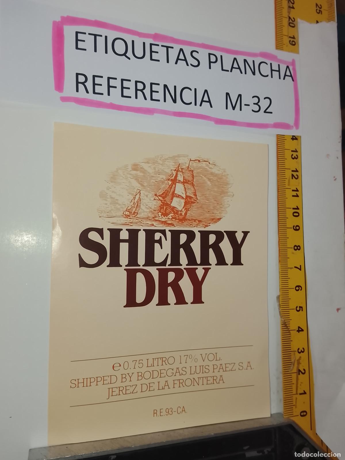 Etiquetas antiguas: HAGA SU OFERTA - ANTIGUA ETIQUETA DE VINO LICOR co&ntilde;ac manzanilla fino SANLUCAR JEREZ CADIZ EL PUERTO