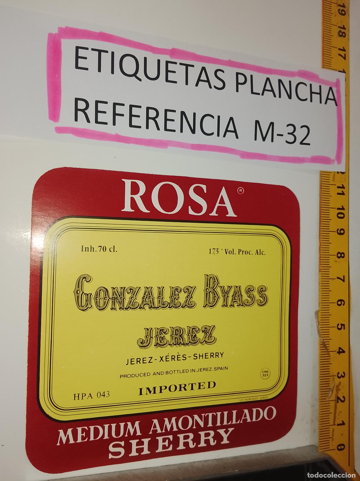 Etiquetas antiguas: HAGA SU OFERTA - ANTIGUA ETIQUETA DE VINO LICOR co&ntilde;ac manzanilla fino SANLUCAR JEREZ CADIZ EL PUERTO
