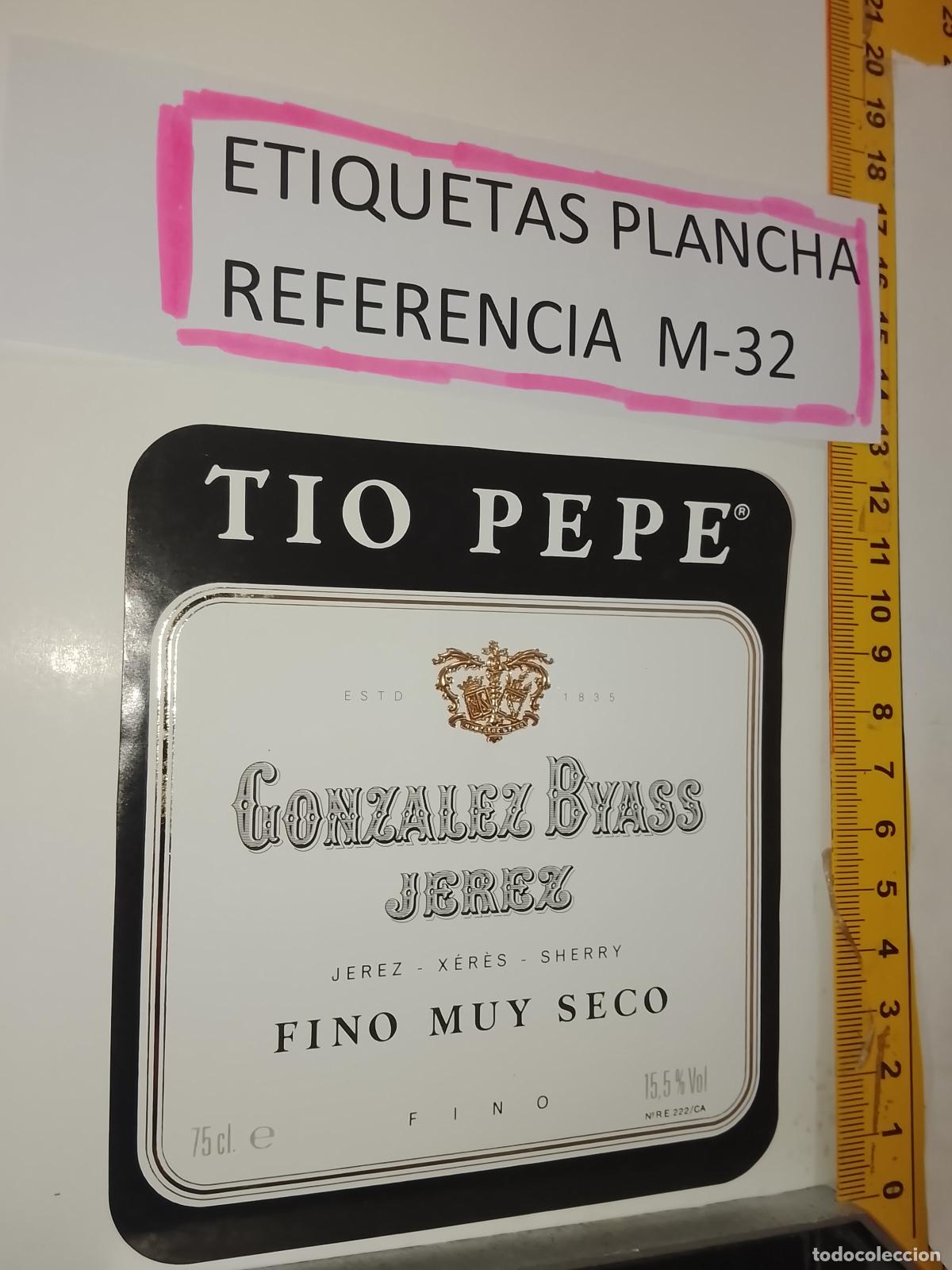 Etiquetas antiguas: HAGA SU OFERTA - ANTIGUA ETIQUETA DE VINO LICOR co&ntilde;ac manzanilla fino SANLUCAR JEREZ CADIZ EL PUERTO