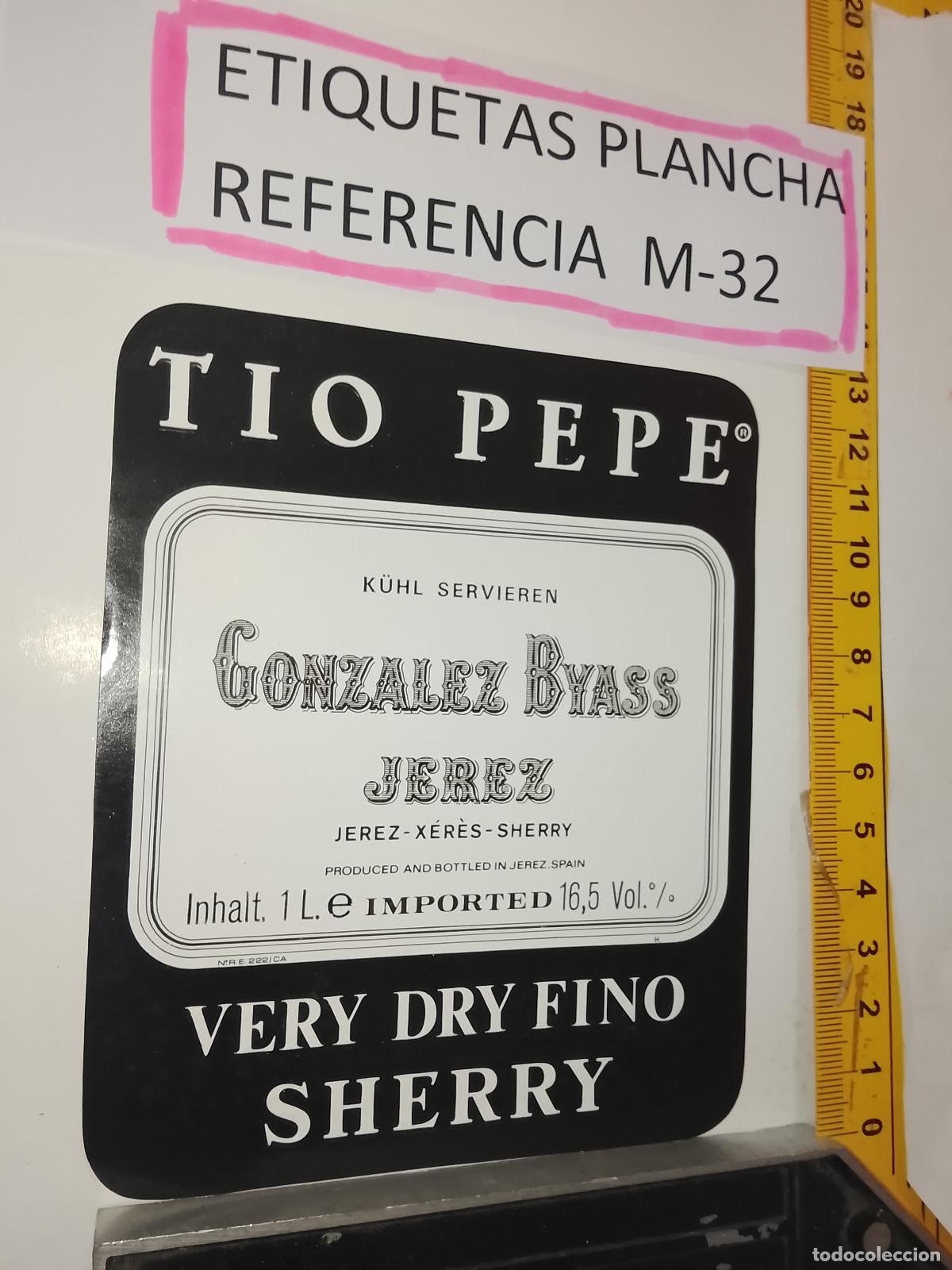 Etiquetas antiguas: HAGA SU OFERTA - ANTIGUA ETIQUETA DE VINO LICOR co&ntilde;ac manzanilla fino SANLUCAR JEREZ CADIZ EL PUERTO