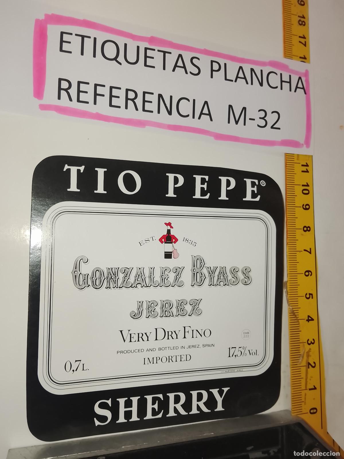 Etiquetas antiguas: HAGA SU OFERTA - ANTIGUA ETIQUETA DE VINO LICOR co&ntilde;ac manzanilla fino SANLUCAR JEREZ CADIZ EL PUERTO