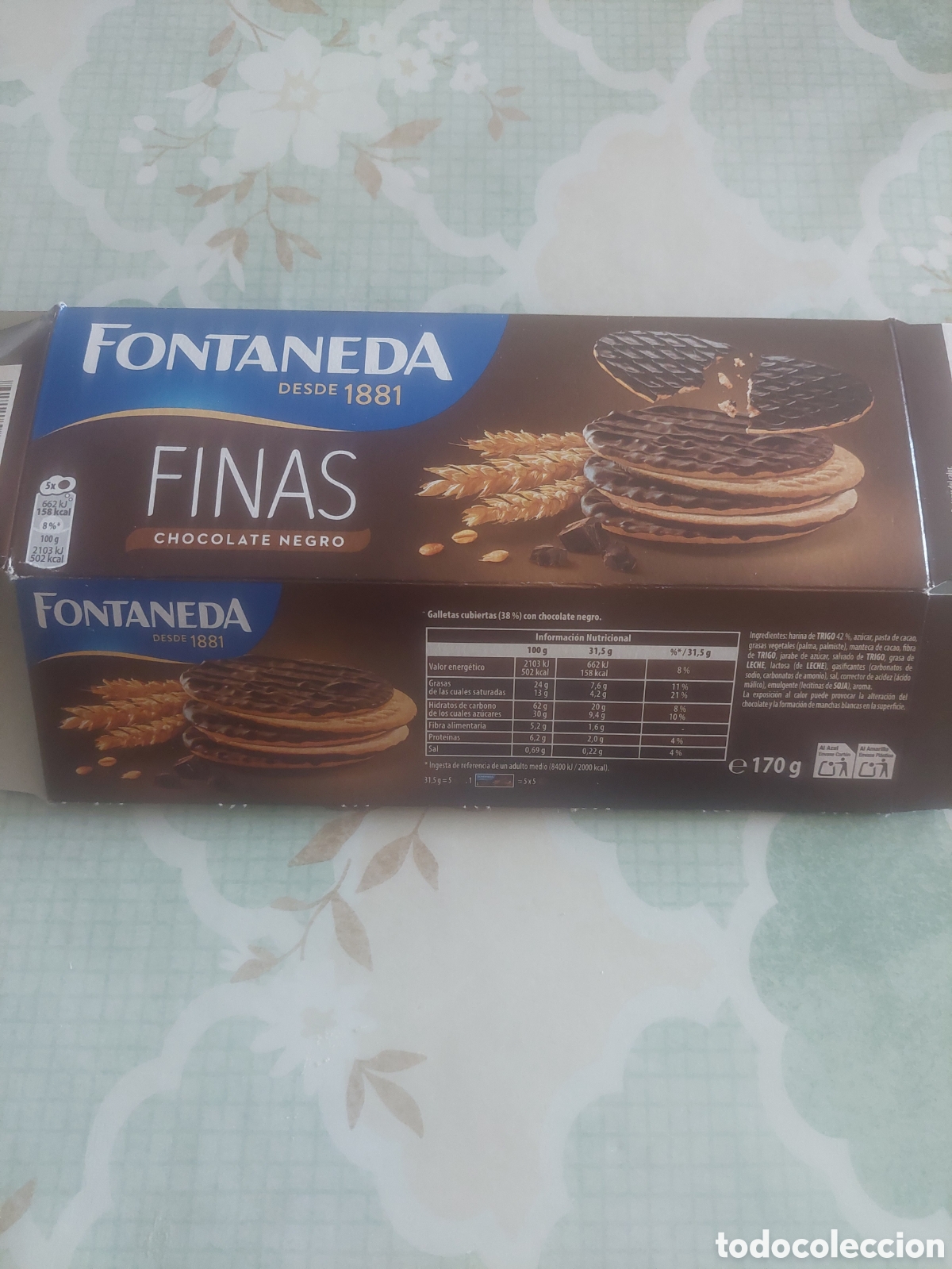 Etiquetas antiguas: EMBOLTORIO FINTABEDA DESDE 1881 FINAA CHOCOLATE