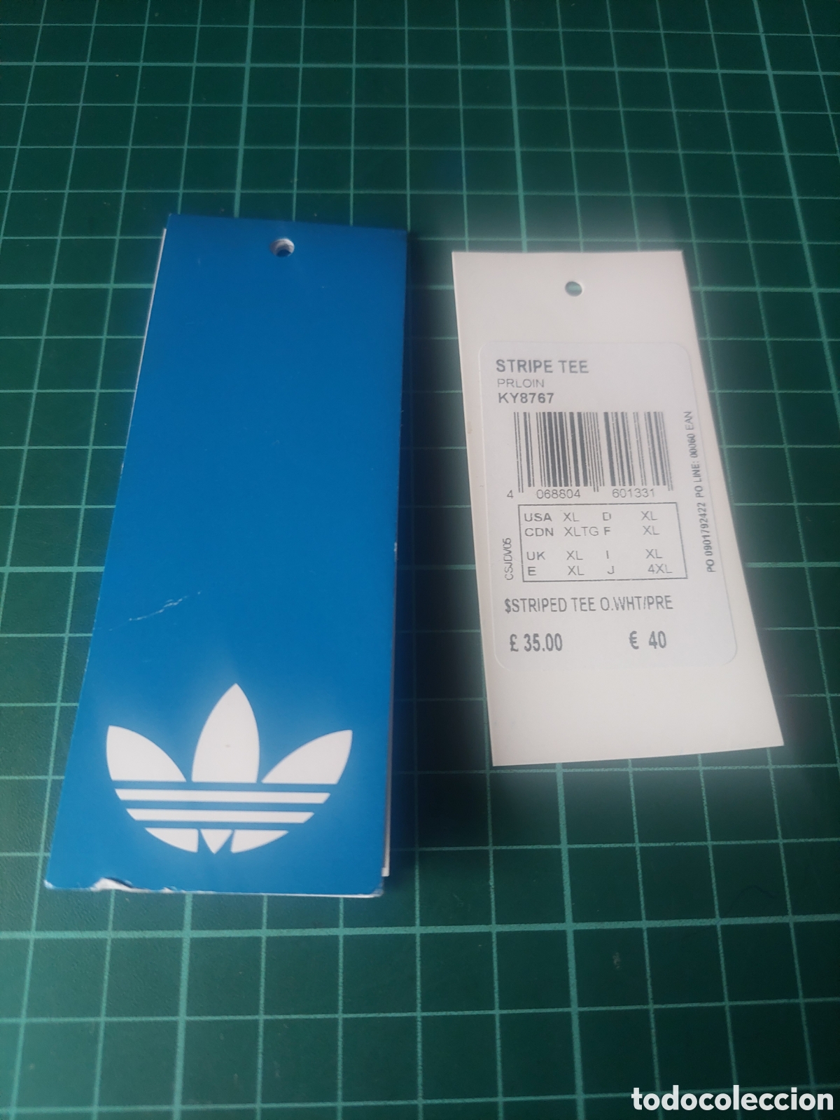 Etiquetas antiguas: Etiqueta ADIDAS CALZADO MODA