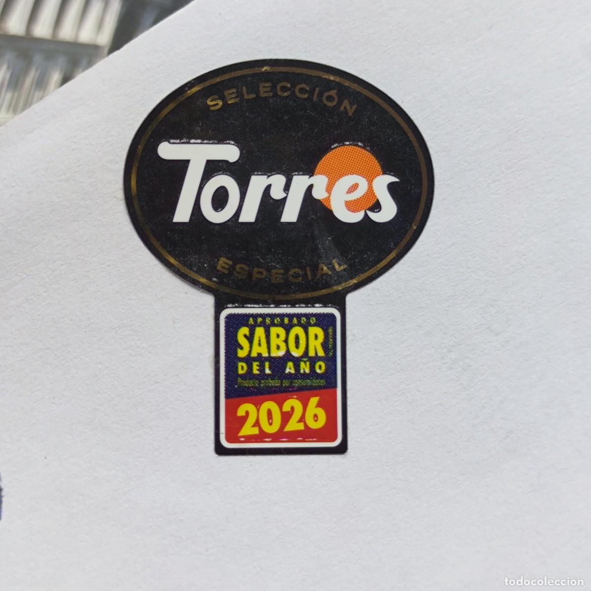 Etiquetas antiguas: ETIQUETA FRUTA - TORRES SABOR 2026 - NARANJAS