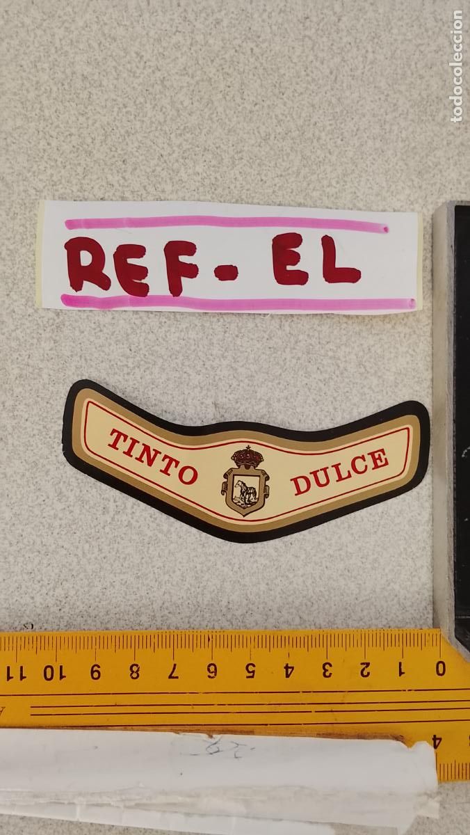 Etiquetas antiguas: HAGA SU OFERTA - ANTIGUA ETIQUETA DE VINO LICOR co&ntilde;ac manzanilla fino SANLUCAR JEREZ CADIZ EL PUERTO