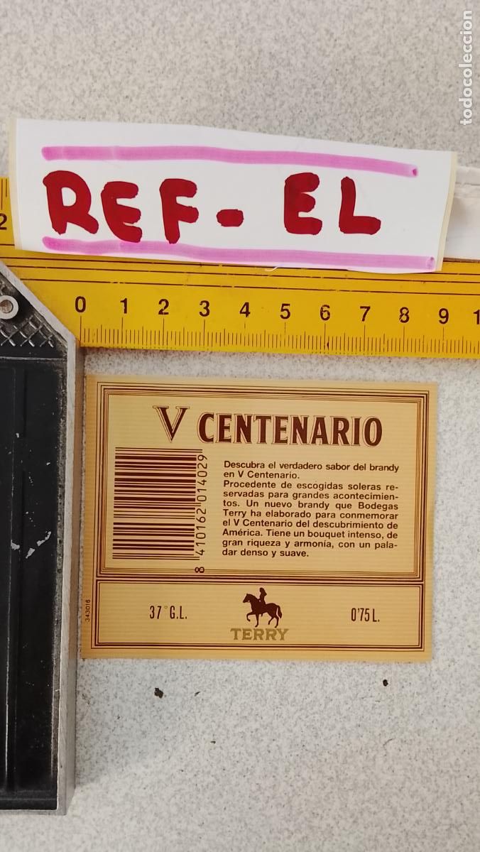 Etiquetas antiguas: HAGA SU OFERTA - ANTIGUA ETIQUETA DE VINO LICOR co&ntilde;ac manzanilla fino SANLUCAR JEREZ CADIZ EL PUERTO
