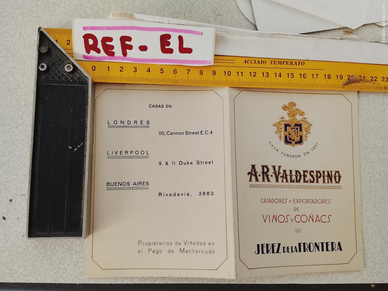 Etiquetas antiguas: HAGA SU OFERTA - ANTIGUA ETIQUETA DE VINO LICOR co&ntilde;ac manzanilla fino SANLUCAR JEREZ CADIZ EL PUERTO