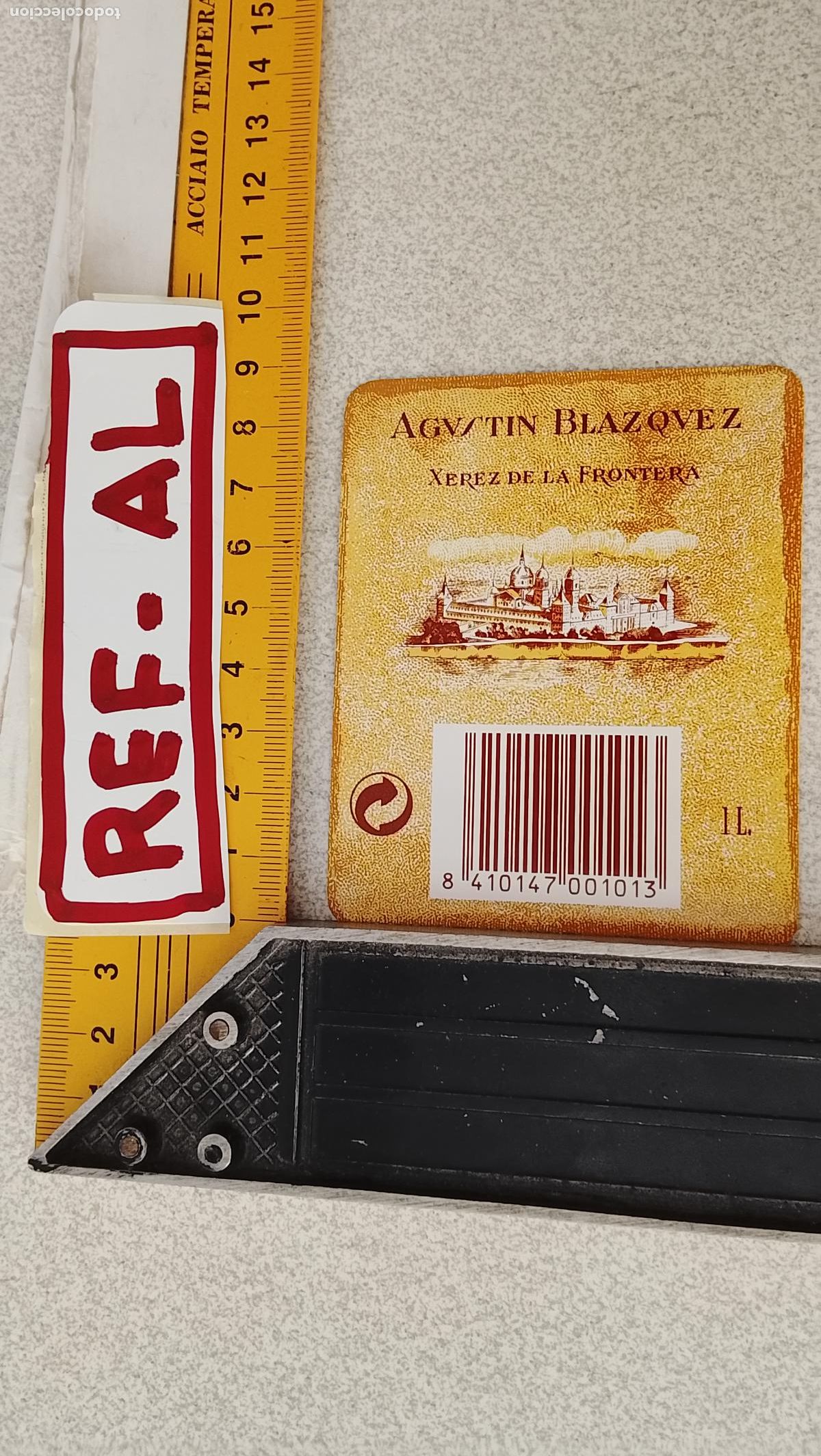 Etiquetas antiguas: HAGA SU OFERTA - ANTIGUA ETIQUETA DE VINO LICOR co&ntilde;ac manzanilla fino SANLUCAR JEREZ CADIZ EL PUERTO