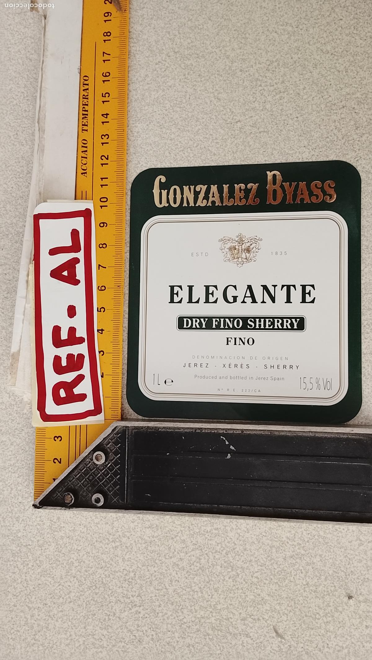 Etiquetas antiguas: HAGA SU OFERTA - ANTIGUA ETIQUETA DE VINO LICOR co&ntilde;ac manzanilla fino SANLUCAR JEREZ CADIZ EL PUERTO